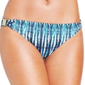 NWT Bar III Reef Road Indigo Bikini Swim Bottom